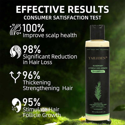 (🔥 Buy 1, Get the 2nd 50% OFF)🌱 TAILEDEN® Organic Rosemary Hair Growth Shampoo