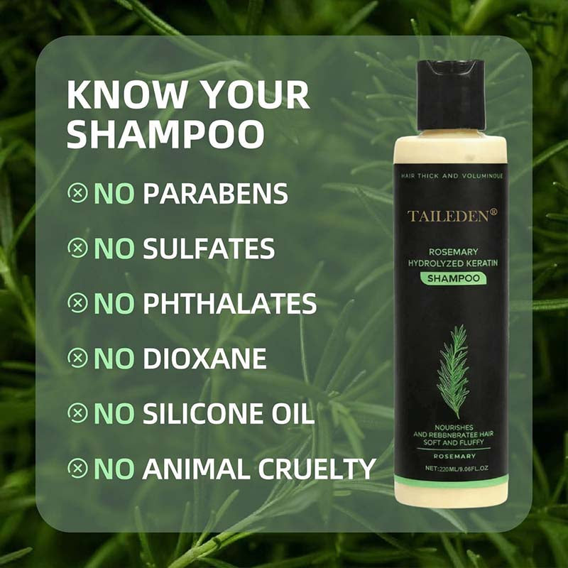 (🔥 Buy 1, Get the 2nd 50% OFF)🌱 TAILEDEN® Organic Rosemary Hair Growth Shampoo