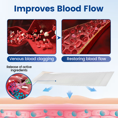 Alisanda® Vein Ease Microneedle Therapy Patch - Fast ⚡Effective 💪 and Non-Invasive 🚫 Treatment for Varicose Veins & Leg Swelling 👣