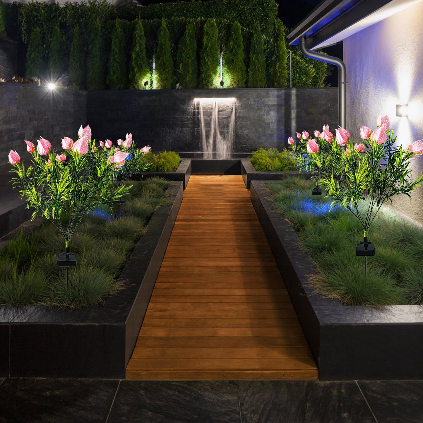 💐Spring Sale 40% Off💕Waterproof Solar Gardenia Flower Lights(2Pack)
