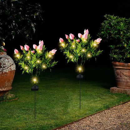💐Spring Sale 40% Off💕Waterproof Solar Gardenia Flower Lights(2Pack)