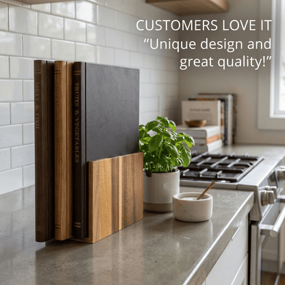 The Cutting Board Library- Set of 3 Decorative and Functional Cutting Boards
