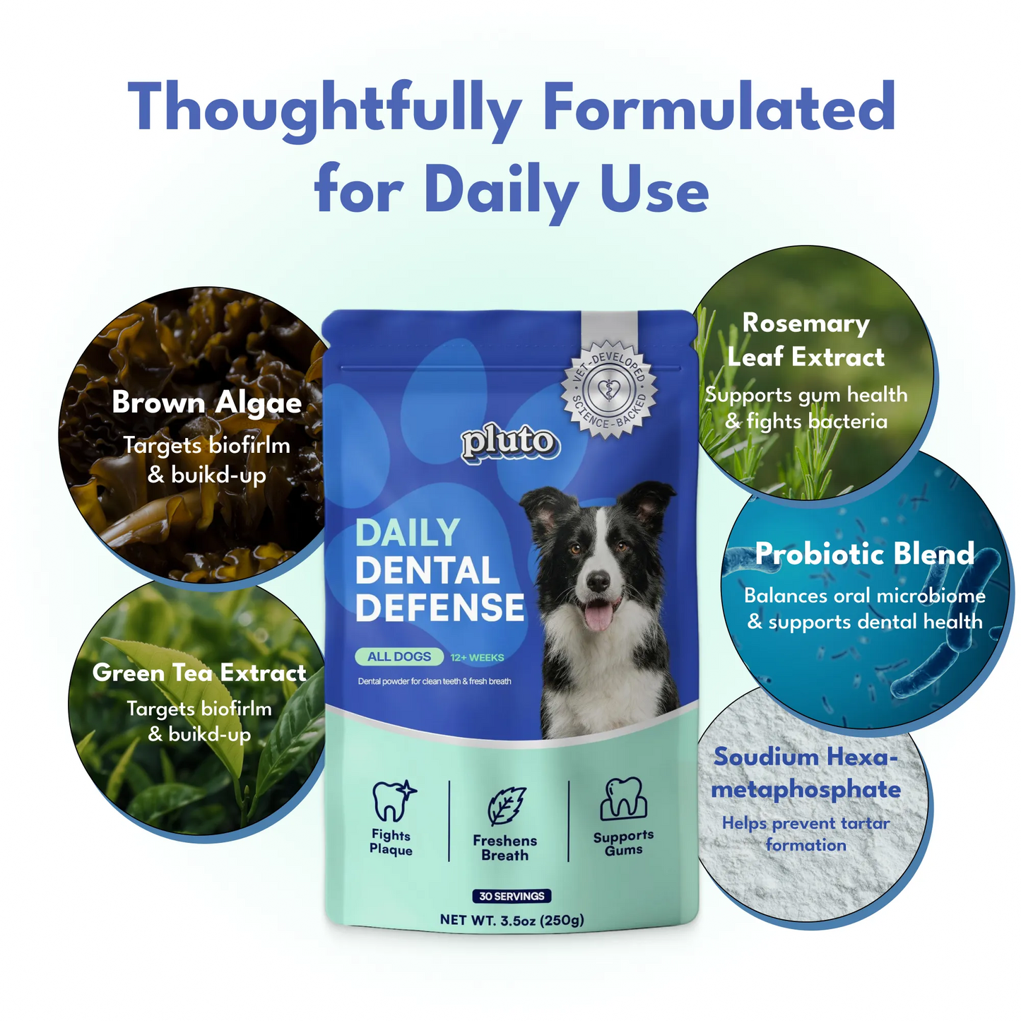 Dental Defense – Oral Microbiome Restoration for Dogs